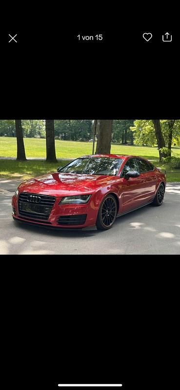 Gebraucht Audi A7 Sportback 313 PS (230 kW) 2014 Rot Kleinwagen