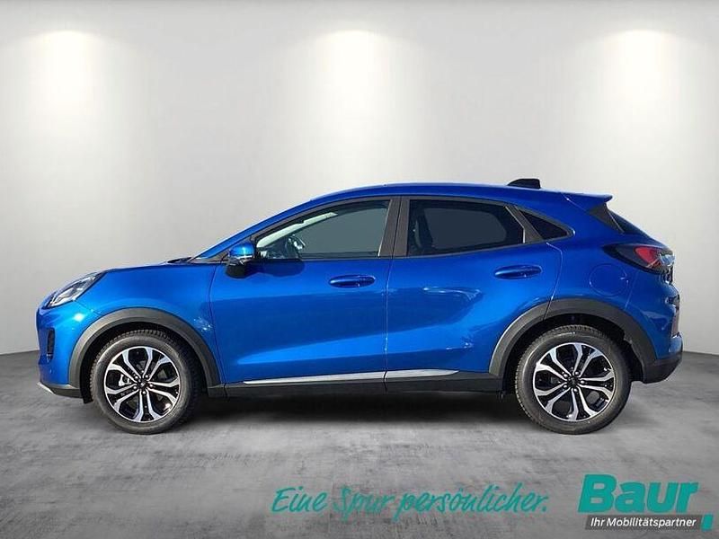 Gebraucht Ford Puma Titanium 125 PS (91 kW) 2024 Desert island blue metallic (metallic) SUV
