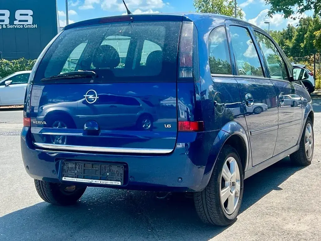 Gebraucht Opel Meriva Edition 105 PS (77 kW) 2006 Blau Van / Kleinbus
