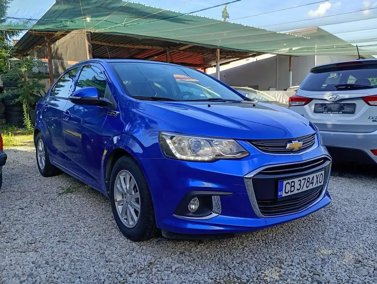 Gebraucht Chevrolet Aveo LT 140 PS (102 kW) 2017 Blau Limousine