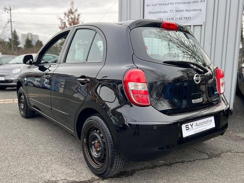 Gebraucht Nissan Micra Acenta 80 PS (58 kW) 2011 Schwarz Kleinwagen