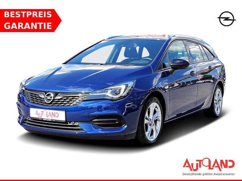 Blau Gebraucht 2020 Opel Astra Kombi | 17.490 € (Teuer) - Bild 1/4