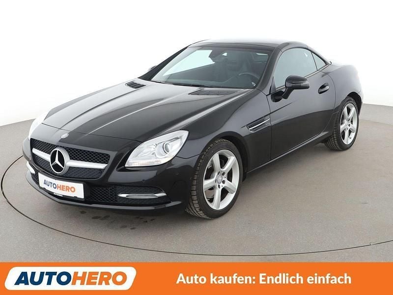 Gebraucht Mercedes SLK200 184 PS (135 kW) 2015 Schwarz Cabrio
