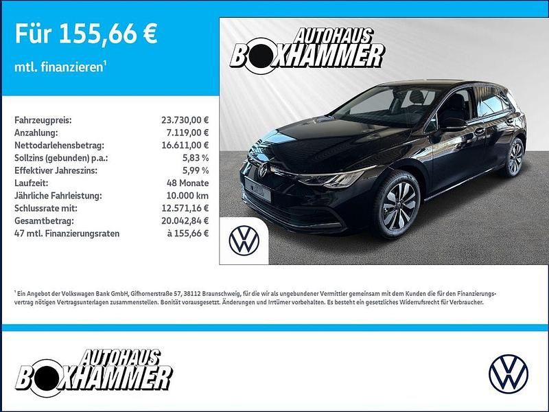 Schwarz Gebraucht 2023 VW Golf Move Limousine | 23.730 € (Fairer Preis) - Bild 1/4