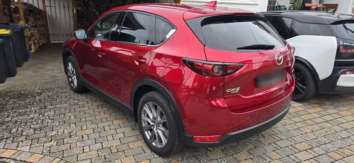 Gebraucht Mazda CX-5 184 PS (135 kW) 2019 Rot SUV