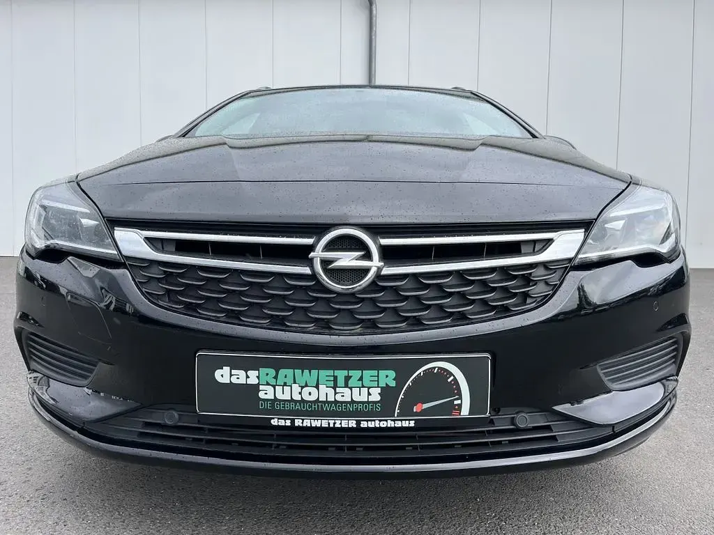 Gebraucht Opel Astra Edition 110 PS (80 kW) 2019 Schwarz Kombi