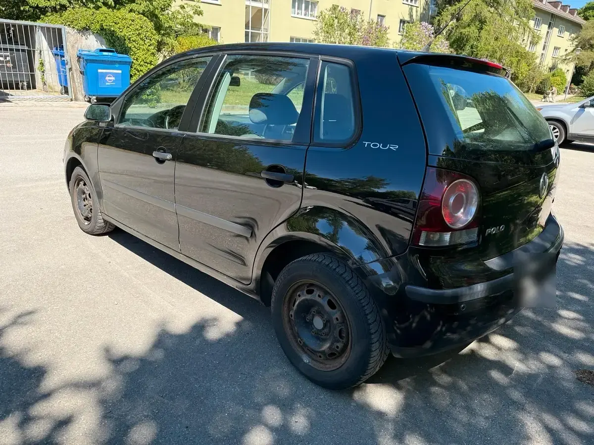 Gebraucht VW Polo Edition 80 PS (58 kW) 2007 Schwarz Kleinwagen