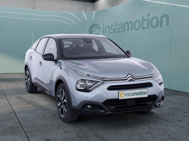 Blau Gebraucht 2023 Citroën e-C4 Limousine | 23.770 € (Fairer Preis) - Bild 1/4