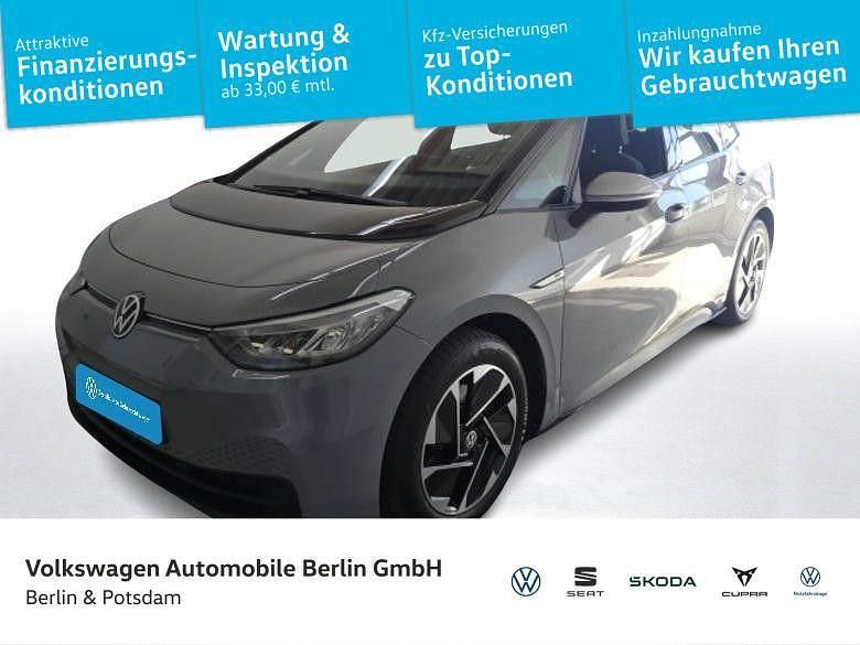 Grau Gebraucht 2020 VW ID.3 Pro Performance Kleinwagen | 18.450 € (Fairer Preis) - Bild 1/4