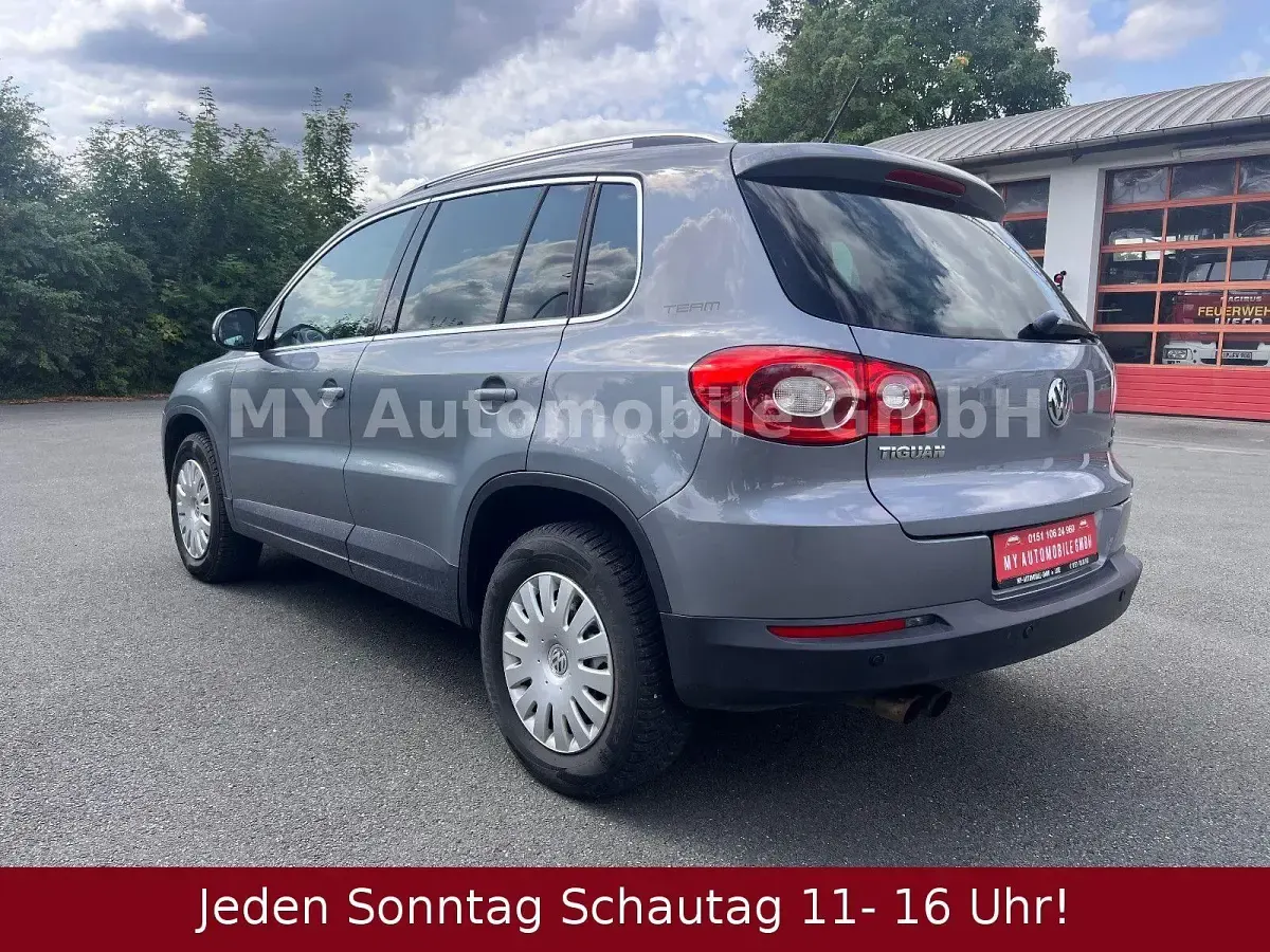 Gebraucht VW Tiguan Team 150 PS (110 kW) 2010 Grau SUV