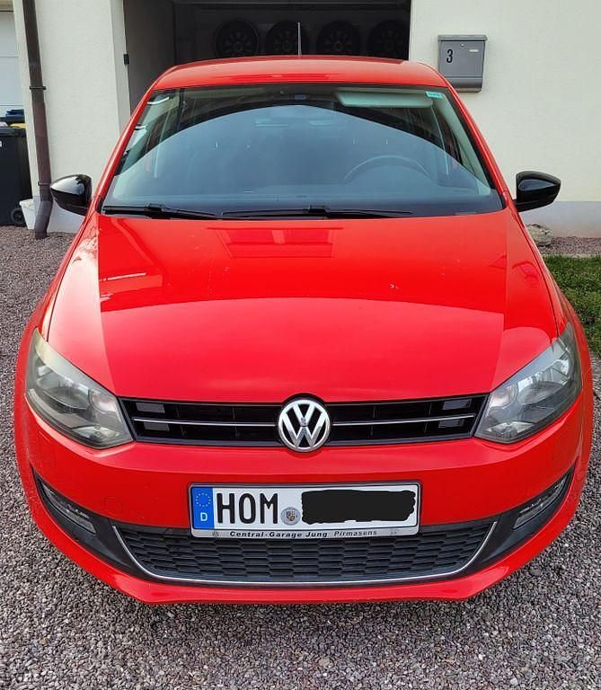 Gebraucht VW Polo Style 60 PS (44 kW) 2012 Rot Kleinwagen