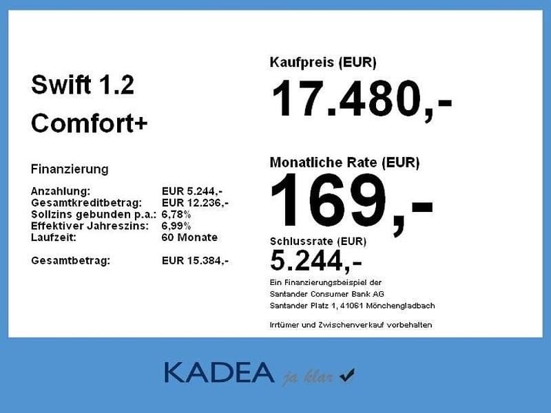 Rot Gebraucht 2025 Suzuki Swift | 17.480 € (Fairer Preis) - Bild 1/1