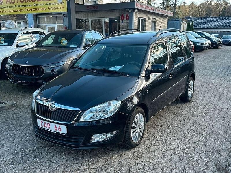 Gebraucht Skoda Roomster Plus Edition 90 PS (66 kW) 2013 Schwarz Van / Kleinbus