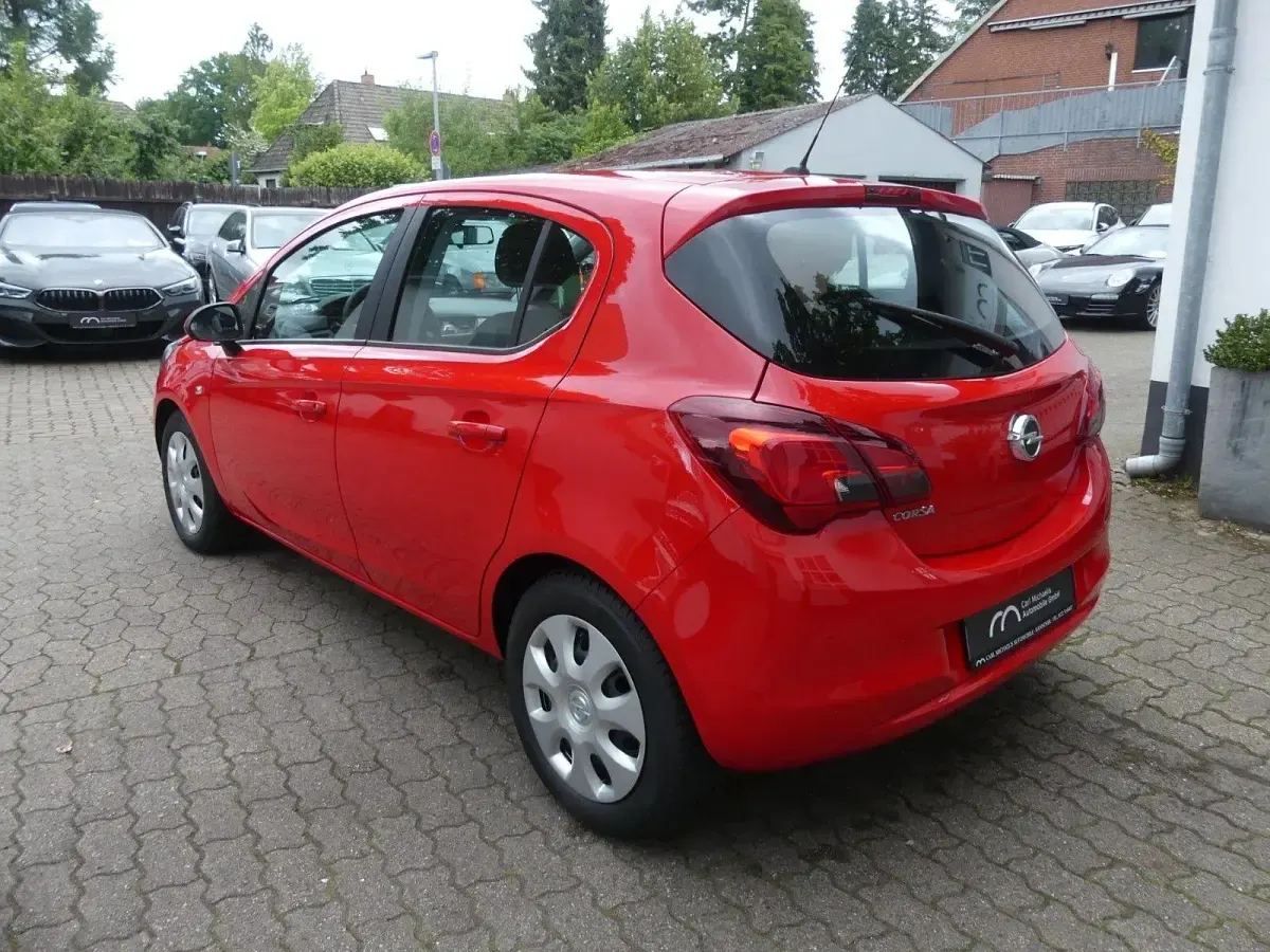 Gebraucht Opel Corsa Edition 90 PS (66 kW) 2018 Rot Kleinwagen