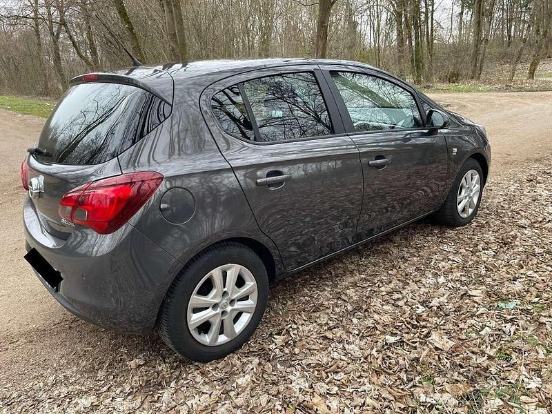 Gebraucht Opel Corsa drive 90 PS (66 kW) 2015 Grau Kleinwagen