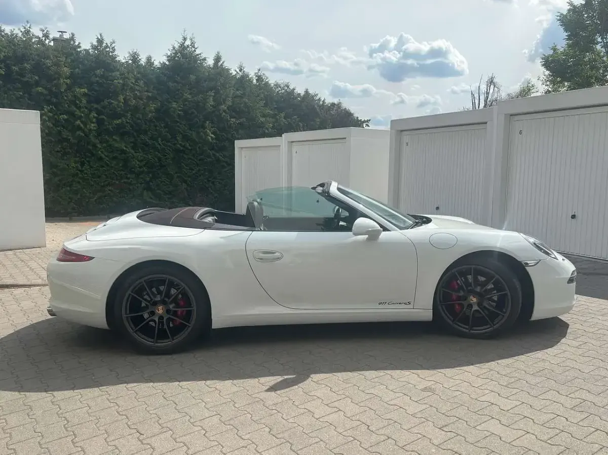 Gebraucht Porsche 911 Carrera S Cabriolet 400 PS (294 kW) 2013 Weiß Cabrio