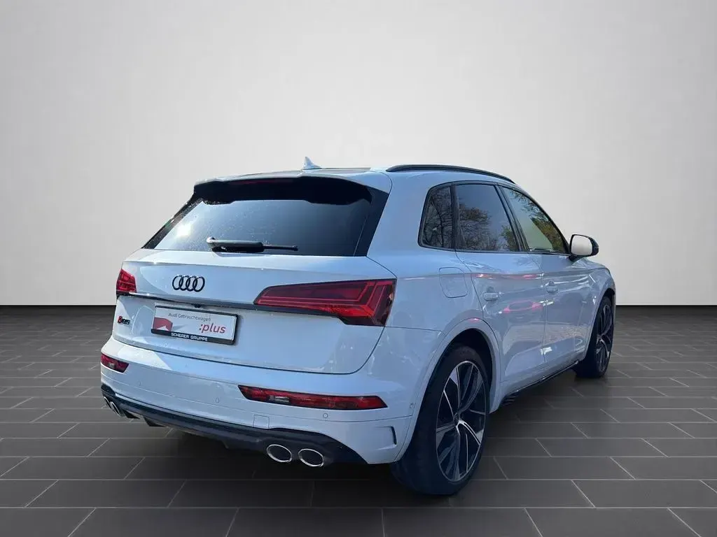 Gebraucht Audi SQ5 Business 341 PS (250 kW) 2022 Gletscherweiß metallic (metallic) SUV