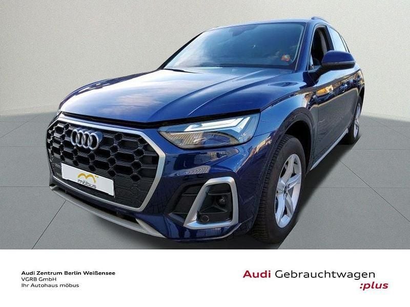 Gebraucht Audi Q5 S-Line 204 PS (150 kW) 2023 Navarrablau metallic SUV