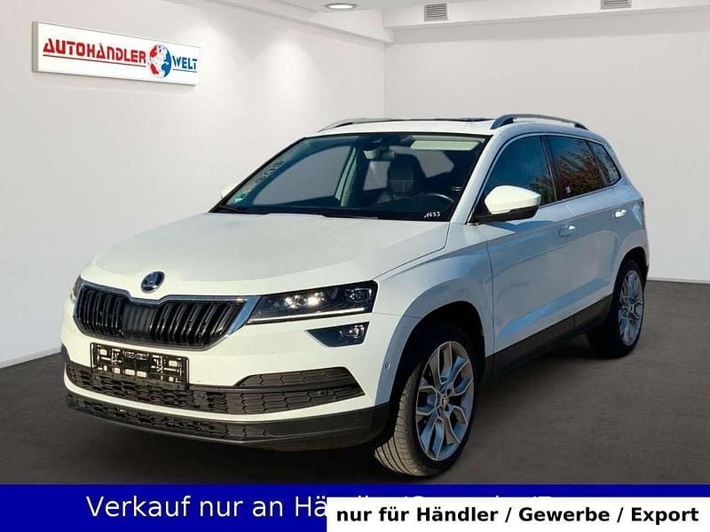 Weiß Gebraucht 2018 Skoda Karoq Style SUV | 15.999 € (Superpreis) - Bild 1/3