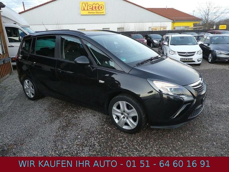 Gebraucht Opel Zafira Tourer Edition 140 PS (102 kW) 2012 Schwarz Van / Kleinbus