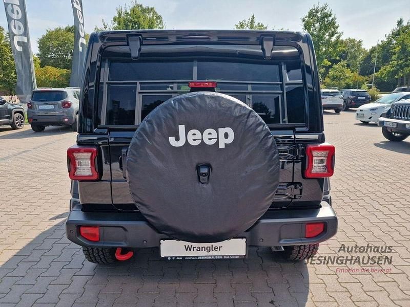 Gebraucht Jeep Wrangler Rubicon 272 PS (200 kW) 2024 Black clear coat SUV