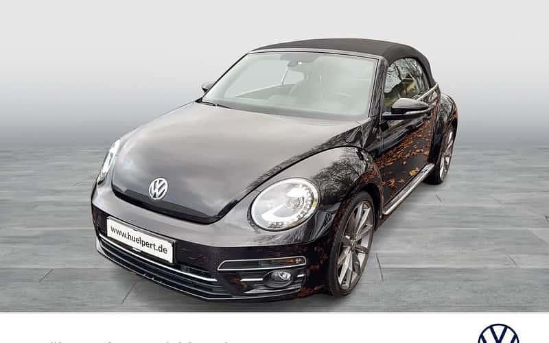 Deep black perleffekt Gebraucht 2017 VW Beetle Sound Cabrio | 17.998 € (Guter Preis) - Bild 1/4