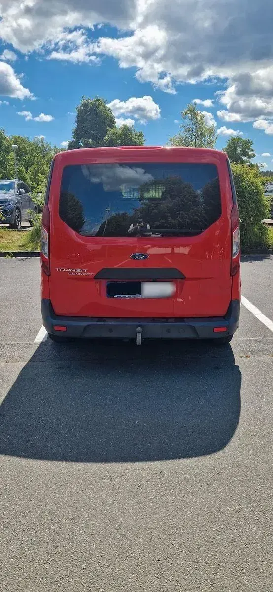 Gebraucht Ford Transit 120 PS (88 kW) 2017 Rot Kombi