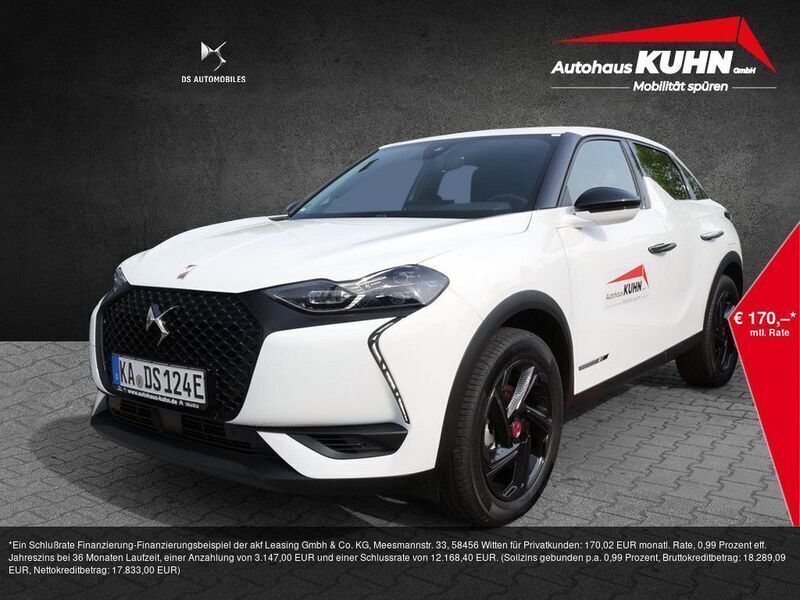 Weiss Gebraucht 2023 DS Automobiles DS3 Crossback E-Tense SUV | 20.980 € (Fairer Preis) - Bild 1/4