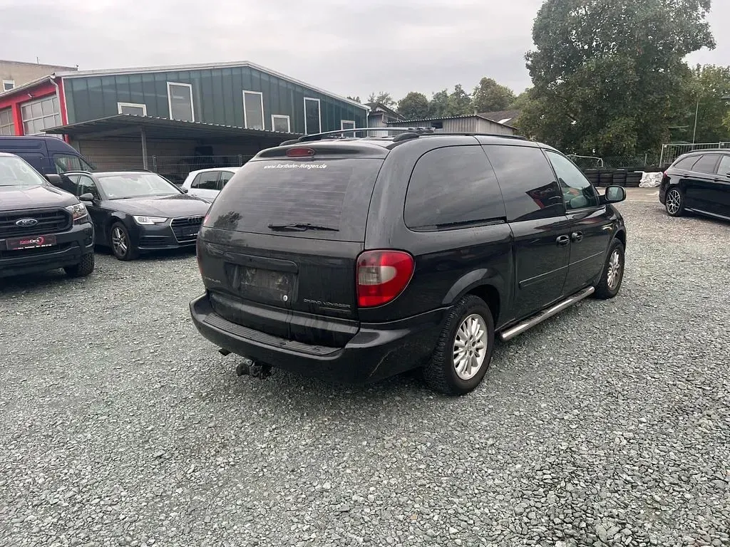 Gebraucht Chrysler Grand Voyager Limited 150 PS (110 kW) 2006 Schwarz Van / Kleinbus