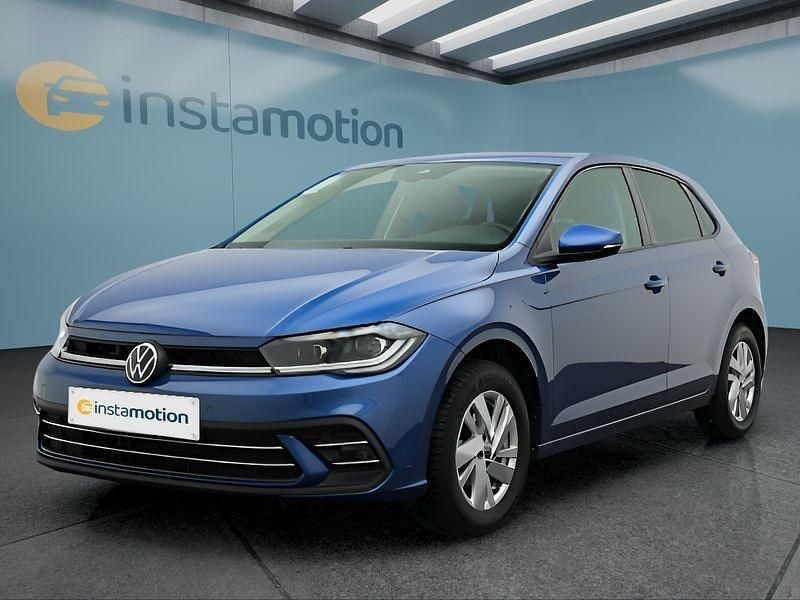 Blau Gebraucht 2024 VW Polo Limousine | 21.749 € (Fairer Preis) - Bild 1/4