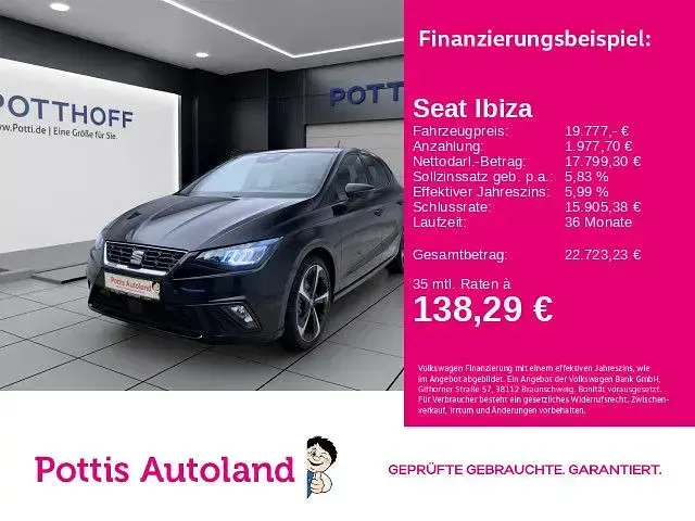 Gebraucht Seat Ibiza FR 116 PS (85 kW) 2025 Kleinwagen