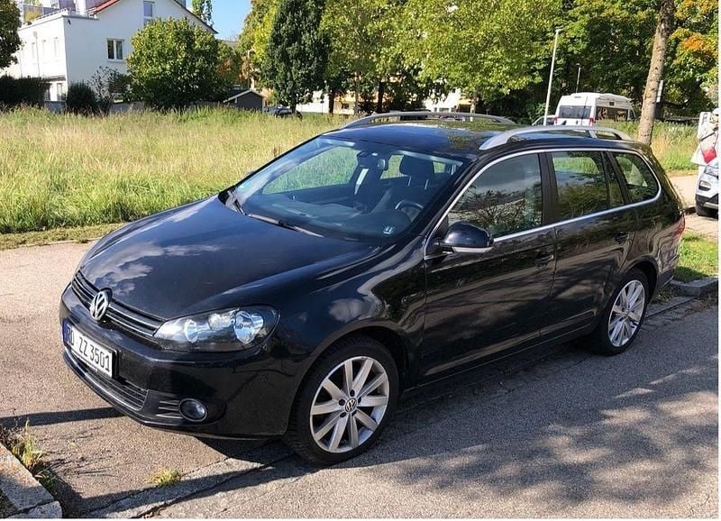 Schwarz Gebraucht 2011 VW Golf VI Highline Kombi | 4.990 € (Fairer Preis) - Bild 1/4
