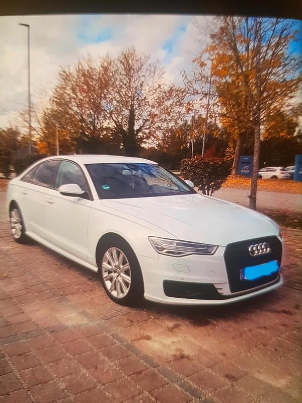 Weiß Gebraucht 2015 Audi A6 Limousine | 14.750 € (Guter Preis) - Bild 1/4