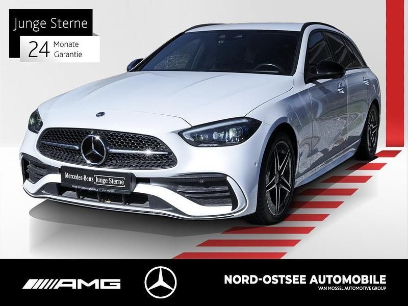Gebraucht Mercedes C220 AMG 200 PS (147 kW) 2023 Weiß Limousine