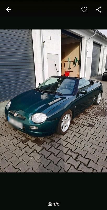 Gebraucht Rover MGF 120 PS (88 kW) 1998 Grün Cabrio