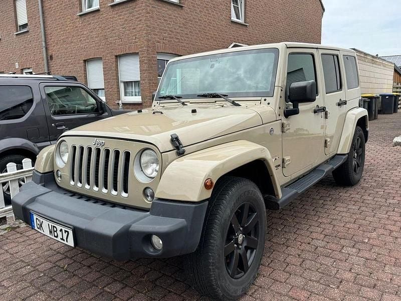 Beige Gebraucht 2018 Jeep Wrangler Sahara SUV | 33.000 € (Fairer Preis) - Bild 1/4