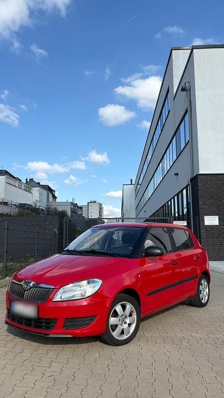Gebraucht Skoda Fabia 2012 Rot Kleinwagen