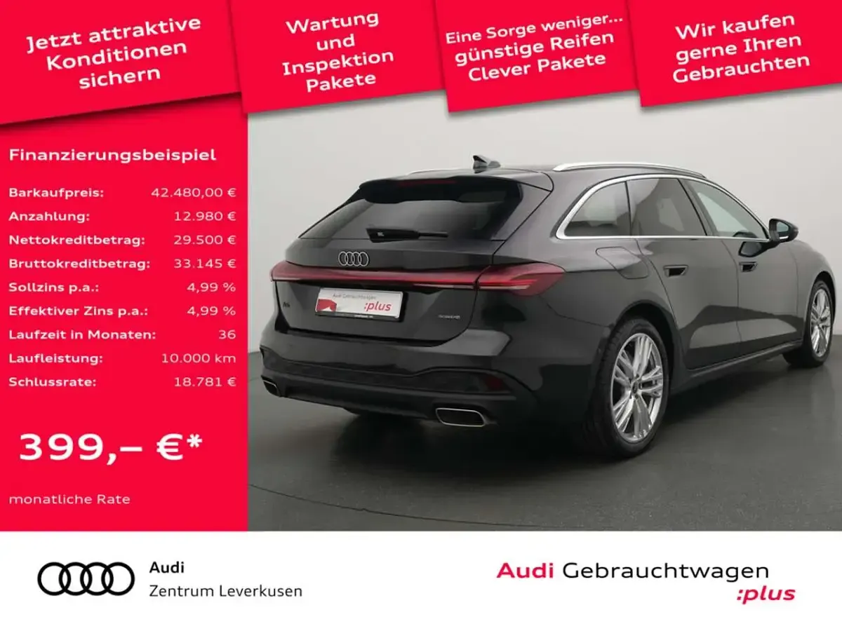 Gebraucht Audi A5 Sport 299 PS (219 kW) 2025 Schwarz Kombi