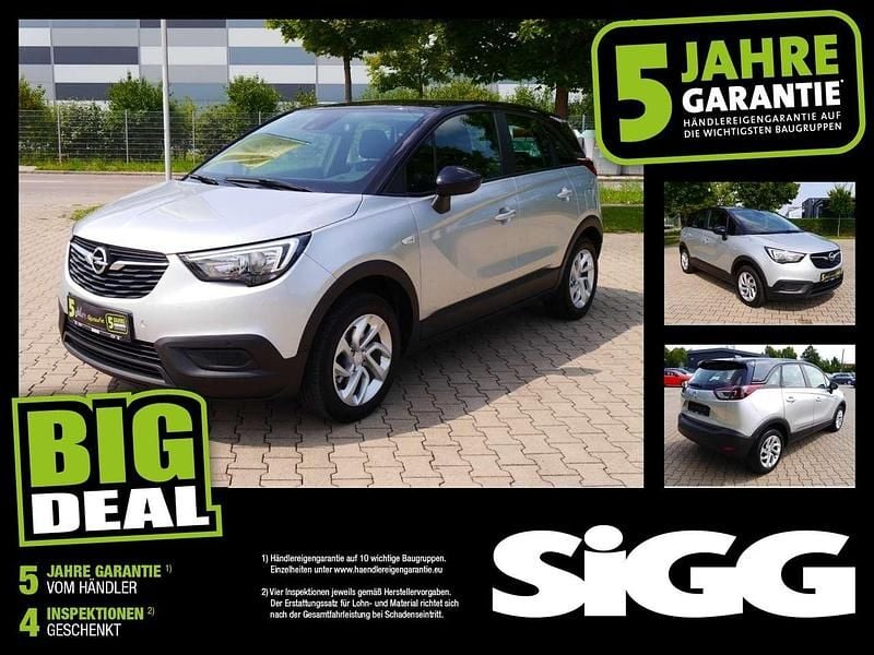 Argon silber Gebraucht 2019 Opel Crossland X Edition SUV | 13.980 € (Guter Preis) - Bild 1/4