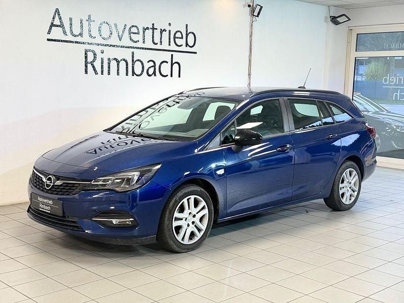 Blau Gebraucht 2021 Opel Astra Edition Kombi | 14.790 € (Fairer Preis) - Bild 1/4