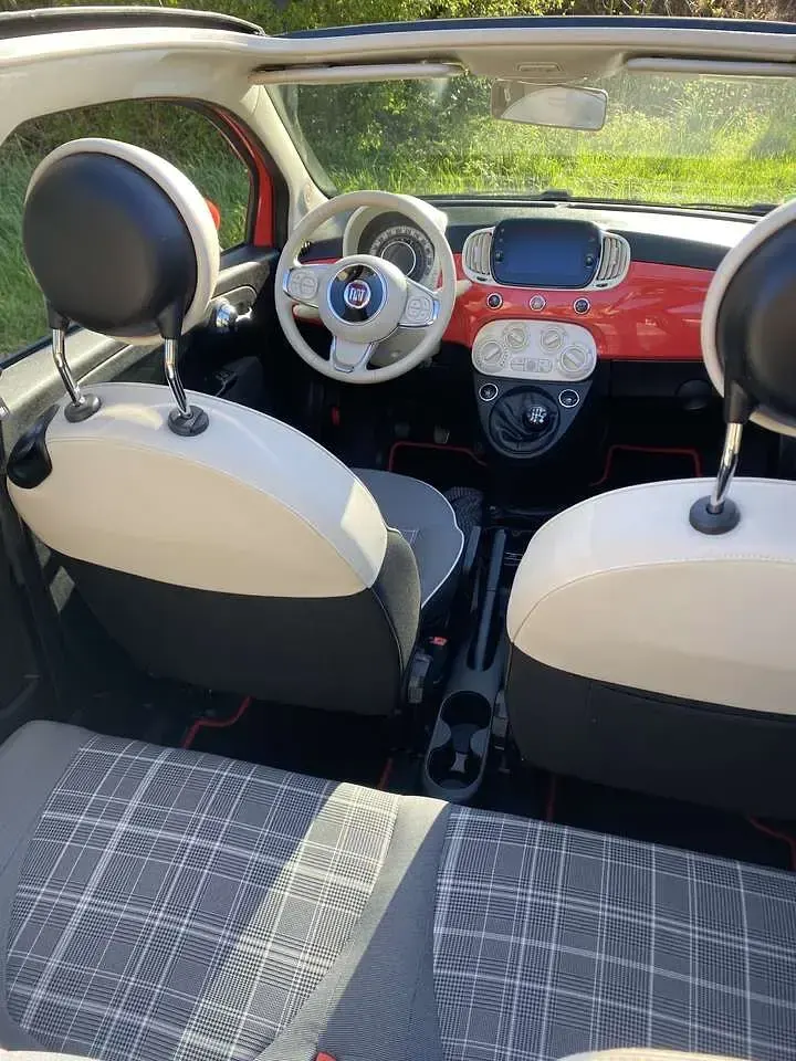 Gebraucht Fiat 500C Lounge 69 PS (50 kW) 2018 Rot Cabrio