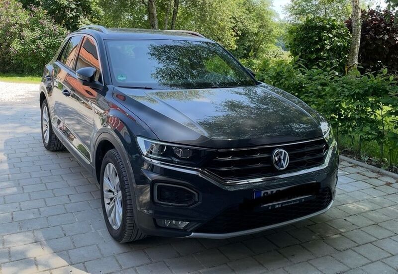 Grau Gebraucht 2018 VW T-Roc Sport SUV | 20.600 € (Guter Preis) - Bild 1/3