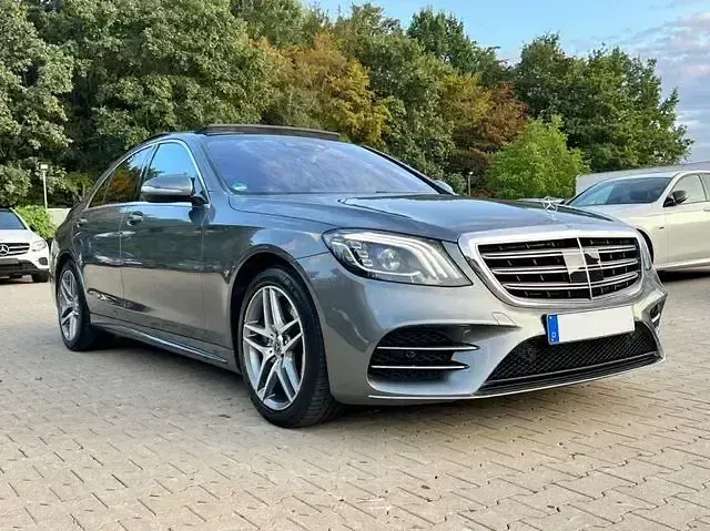 Gebraucht Mercedes S350 AMG line 286 PS (210 kW) 2018 Selenitgrau  metalliclack Limousine