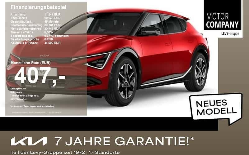 Runway rot metallic Neu 2025 Kia EV6 Air SUV | 37.490 € (Guter Preis) - Bild 1/4