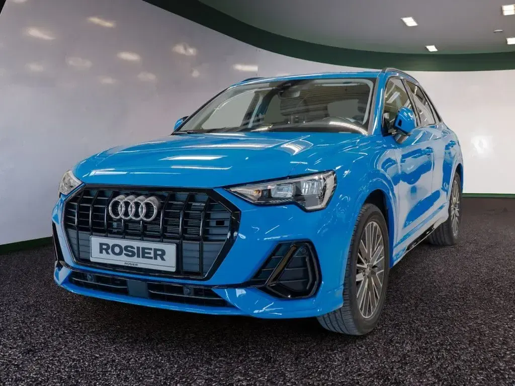 Gebraucht Audi Q3 S-Line 150 PS (110 kW) 2023 Blau / turboblau SUV