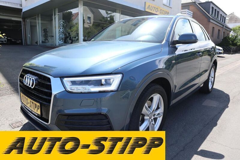 Utopiablau (metallic) Gebraucht 2016 Audi Q3 Sport SUV | 21.450 € (Fairer Preis) - Bild 1/4