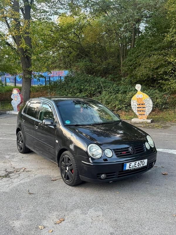 Schwarz Gebraucht 2003 VW Polo Kleinwagen | 600 € (Superpreis) - Bild 1/4