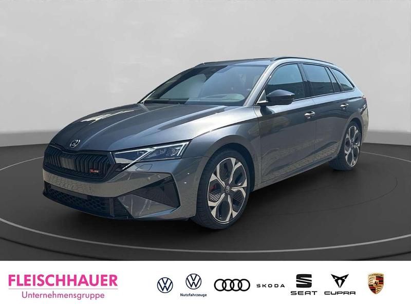Grau Neu 2025 Skoda Octavia RS Kombi | 48.490 € (Teuer) - Bild 1/4
