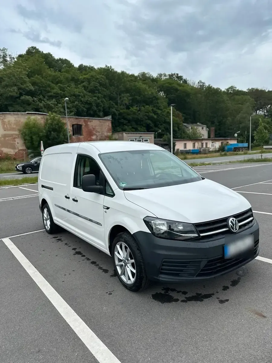 Gebraucht VW Caddy 102 PS (75 kW) 2018 Weiß Van / Kleinbus