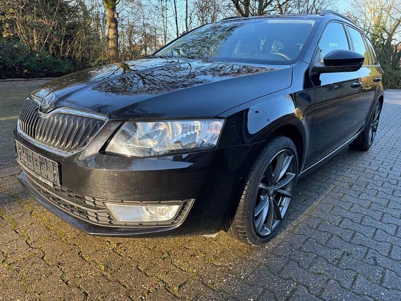 Schwarz Gebraucht 2014 Skoda Octavia Ambition Kombi | 8.900 € (Fairer Preis) - Bild 1/4